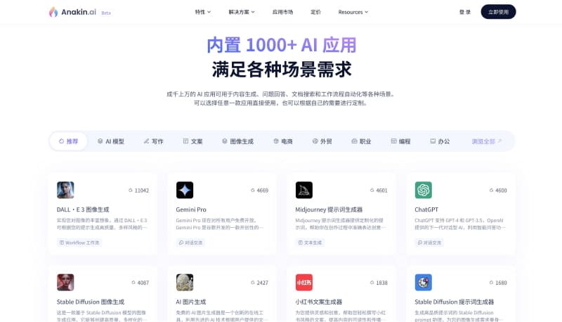 Anakin.ai应用平台